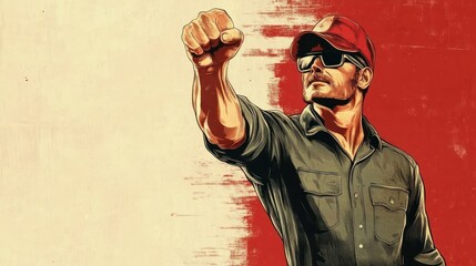 The Rebellious Farmer: A Powerful Portrait