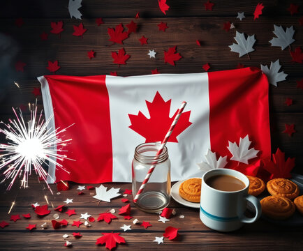 Celebrating Canada Day with Joyful Traditions and Tasty Treats Amidst Symbolic Colors