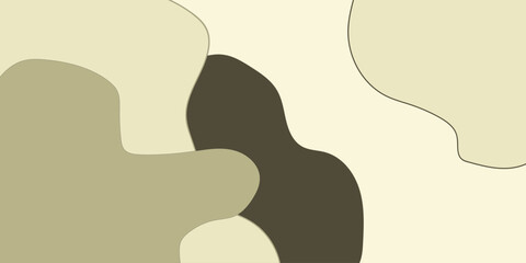 Abstract Earth Tones: A mesmerizing display of organically shaped forms in earthy tones, creating a calming and minimalist aesthetic