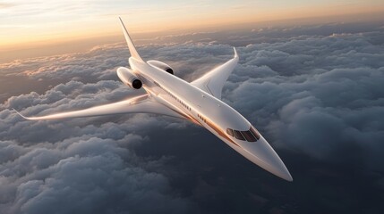 Rocket financial rise concept graphing space innovation in aviation aerial view of modern flight