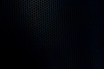 black macro texture,Speaker grille,Abstract black metallic mesh texture for background. Industrial...