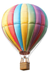 Isolated Hot Air Balloon