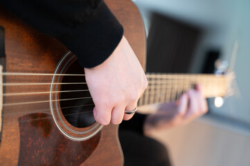 The art of captivating acoustic guitar playing is truly a focus of musical mastery and emotion