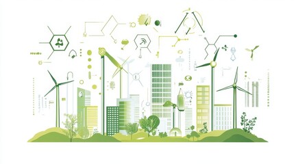 Innovative green gigapixel bioeconomy digital visualization for a sustainable future