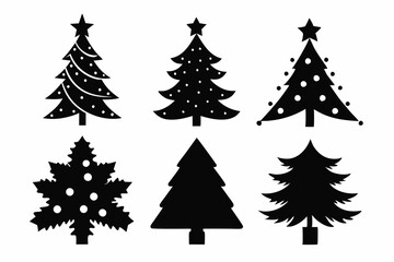 Christmas tree vector