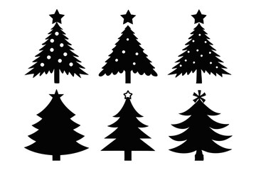Christmas tree vector