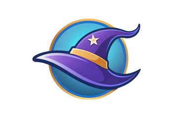 anchor on blue background illustration