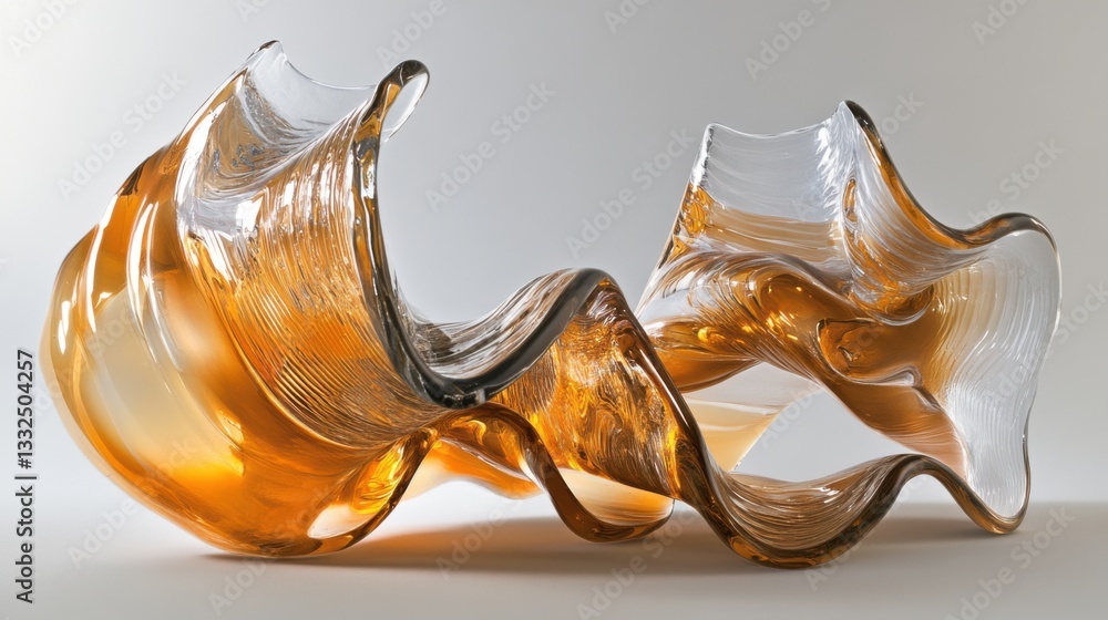 Poster liquid shapes swirl together in a mesmerizing and dynamic display.