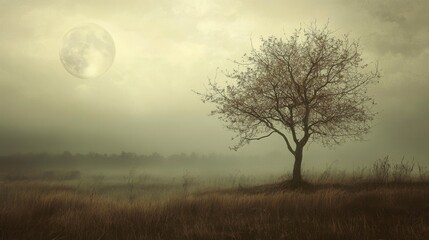Obraz premium Muted earth tones provide a natural and calming visual experience.