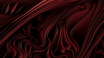 Abstract modern background red wavy pattern