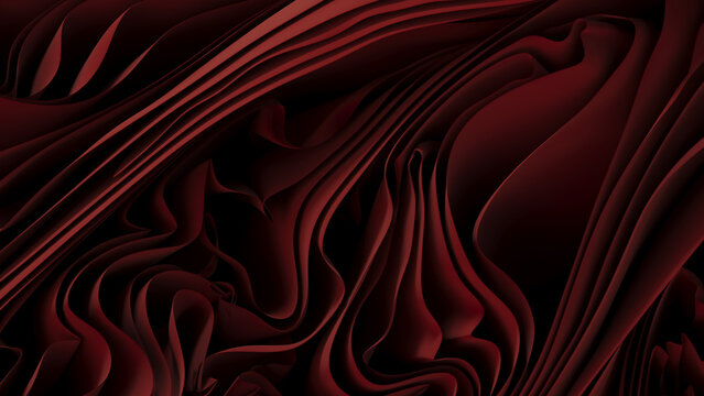 Abstract modern background red wavy pattern