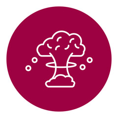 Nuclear Explosion Icon