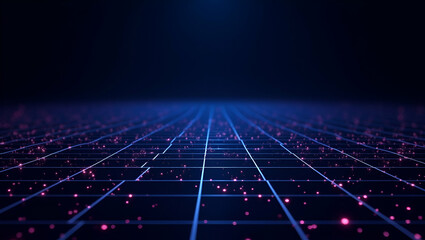 Futuristic Seamless Tile Design: Bold Cyber Art in Digital Fusion