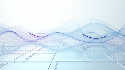 Advanced Holographic Tile Concept: Spectral Wave Overlays & Geometry