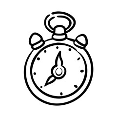 Timer icon indicating countdown, time management concept