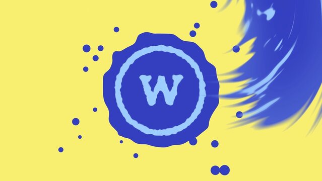 Ink Splatter Clean Abstract Logo Reveal