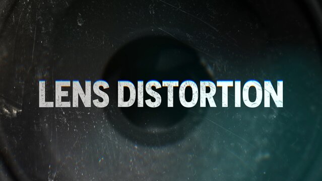 Mysterious Distorted Title Intro