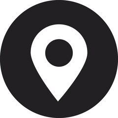 Contact Icons, communication symbols, black simple contact icons