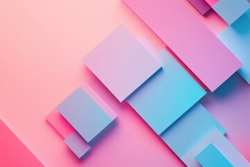 abstract digital canvas with dynamic geometric shapes and vibrant colors showcasing overlapping patterns