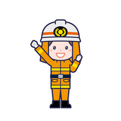 消防士／女性 06