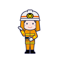 消防士／女性 18