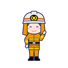 消防士／女性 04