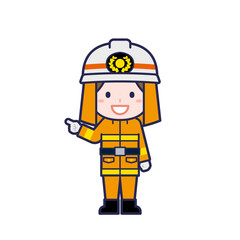 消防士／女性 16