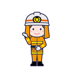 消防士／女性 18