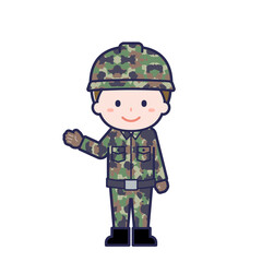 自衛隊員／男性 15