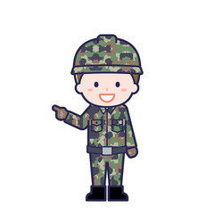 自衛隊員／男性 16