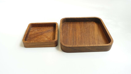 Minimalist Wooden Tea Set – Japanese Aesthetic with Handmade Walnut Trays