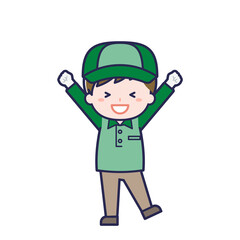 配達員／男性 03