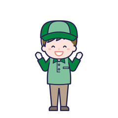 配達員／男性 07