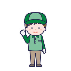 配達員／男性 10