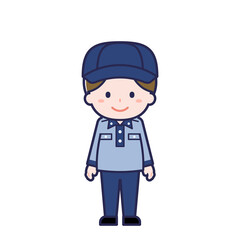 郵便配達員／男性 09