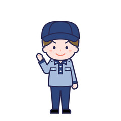 郵便配達員／男性 12