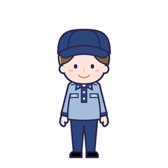 郵便配達員／男性 09