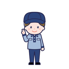 郵便配達員／男性 14