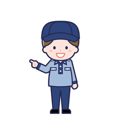 郵便配達員／男性 16