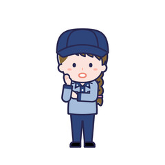 郵便配達員／女性 20