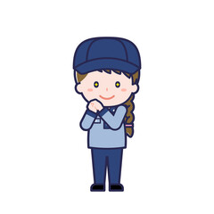 郵便配達員／女性 22