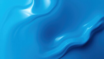 Aquamarine Liquid Flow, Abstract Background, Smooth Surface, Deep-Sea Inspiration, Studio Shot