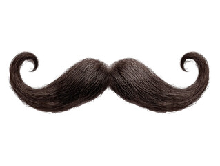 Isolated Mustache