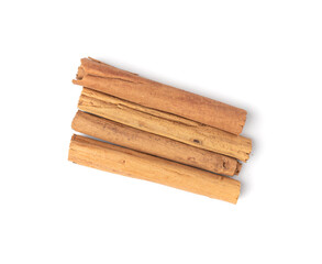 Ceylon Cinnamon Isolated, Cinnamomum Verum Bark, Zeylanicum, Real Original Cinnamon Sticks