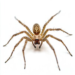 Obraz premium Photo of Cellar spiders isolated on white background