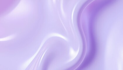 Flowing Pastel Liquid Wave in Lilac and Periwinkle, Abstract Design, Modern Art, Smooth Texture