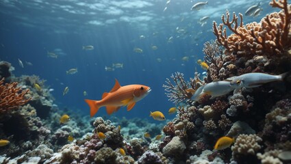 Coral Reef Life.