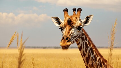Giraffe in the Plains.