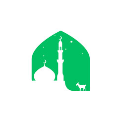 mosque and minaret
