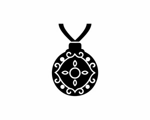 creative details Pendant Icon vector illustration 